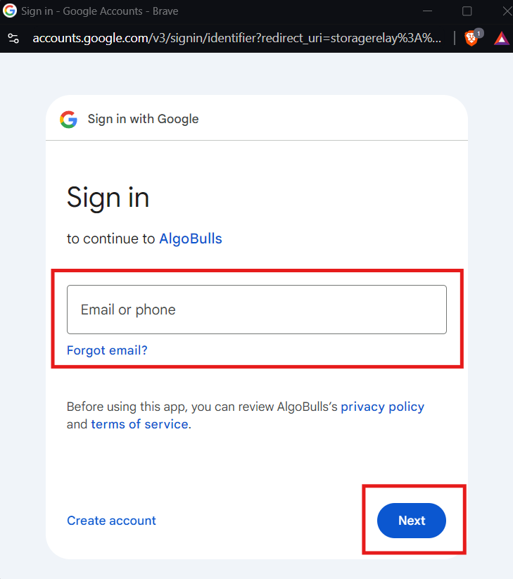 Google Login