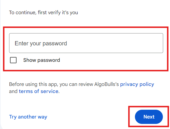 Google Login