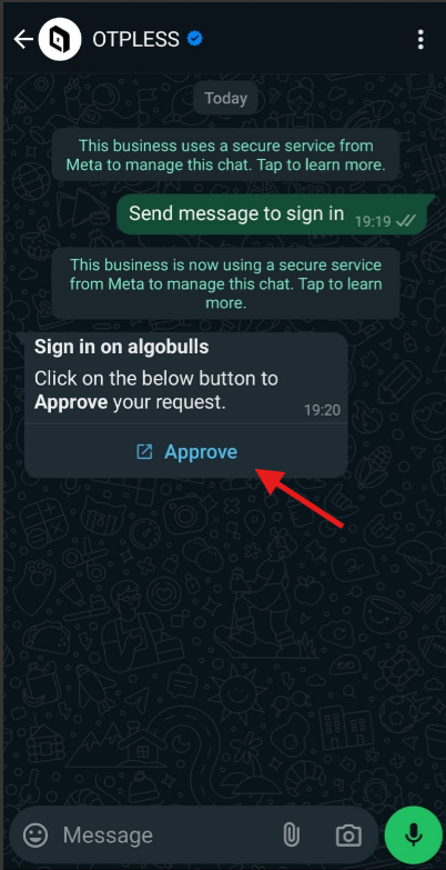 WhatsApp Register QR Code