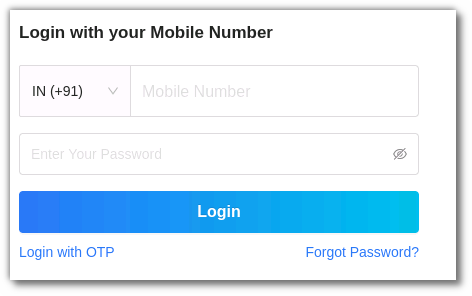 Mobile Login